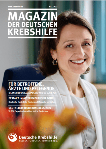 Neues Magazin Der Deutschen Krebshilfe Erschienen - Selbsthilfe-Bund ...